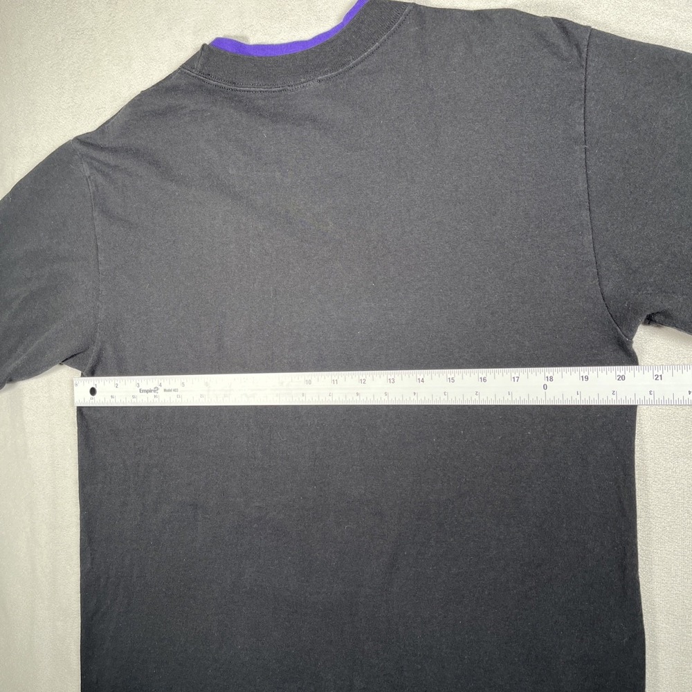 Vintage Goofy San Diego Velva Sheen Adult L Black/Purple 100% Cotton T-Shirt EUC - Picture 7 of 10